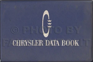 Chrysler 1967 libro de datos distribuidor álbum 300 New Yorker Newport Facts accesorios - Imagen 1 de 6