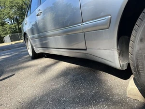 1996-1999 Mercedes-Benz W210 E55 AMG SKIRT Rocker Panel E420 E430 E320 Genuine R - Picture 1 of 6