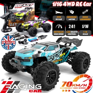 RC Car 4WD 40/70KM/H High Speed Remote Control Monster Crawler Cars Off-Road Car - Picture 1 of 19