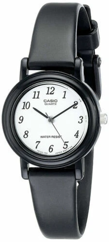 Reloj analógico de cuarzo redondo clásico Casio LQ139B-1B para mujer Foto 1 de 1