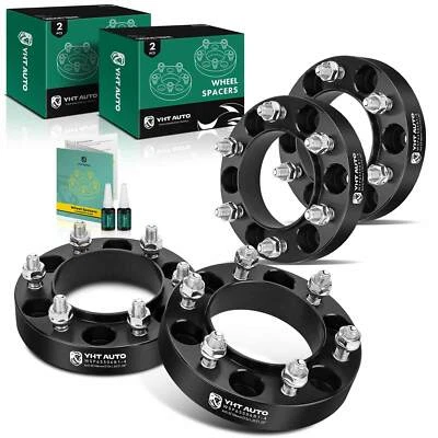 4Pcs 6x5.5" to 6x5.5" Wheel Spacers 1.25" 12x1.5 106mm for Toyota 4Runner Lexus - Изображение 1 из 4