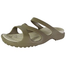 womens leather crocs sandals