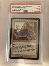 MTG Magic the Gathering 1999 Urza's Destiny ACADEMY RECTOR Psa 9