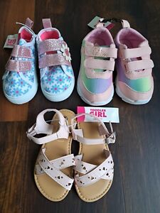 Lot of 3 Swiggles Toddler Girl Shoes - Brand New!