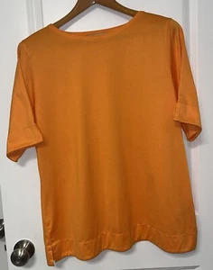 Investments Gold Label Orange Shirt - Large - Picture 1 of 5