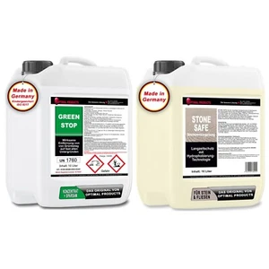 Grünbelagentferner 10 Liter |+| Steinversiegelung 10 Liter Set ! insgesamt 20 L - Bild 1 von 14