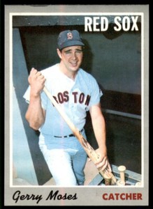 1970 Topps Gerry Moses Boston Red Sox #104