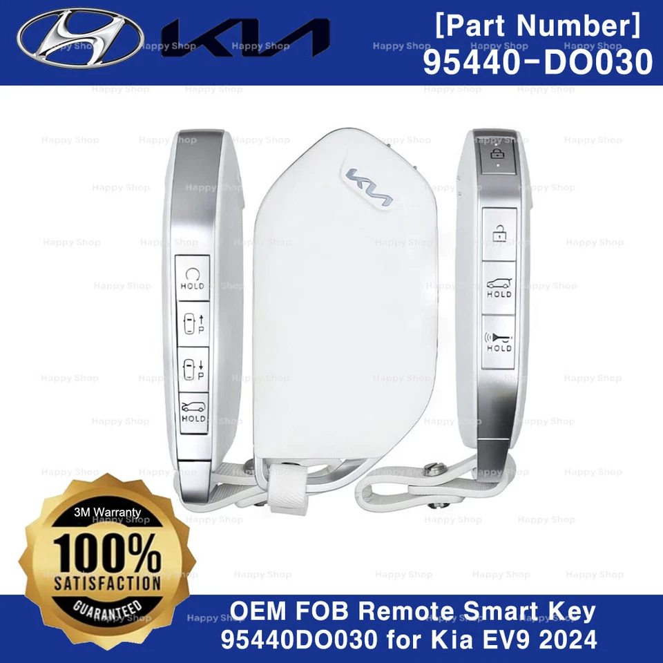 Genuine OEM FOB Remote Smart Key 95440DO030 for Kia EV9 2024 - Image 1 of 1
