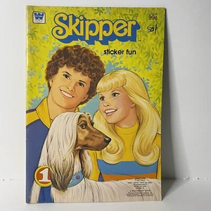 VINTAGE Barbie Whitman 1980 Skipper Sticker Fun Book New Never Used - Picture 1 of 8
