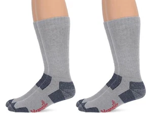 2 pares de calcetines Wrangler para hombre punta de acero ultra driado trabajo cálido invierno tripulación - Imagen 1 de 7
