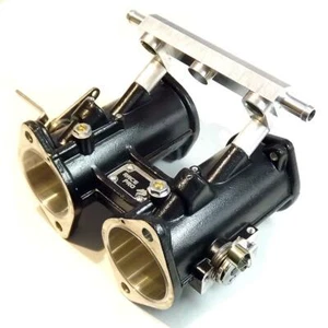 50mm DCOE/DHLA Twin Throttle Body Injection + fuel rail Weber/Dellorto/Solex - Picture 1 of 12