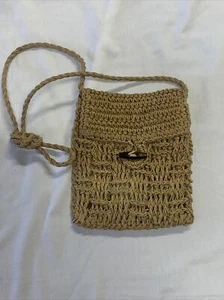 Twine geflochtene Umhängetasche Handtasche 7”x8” - Bild 1 von 9