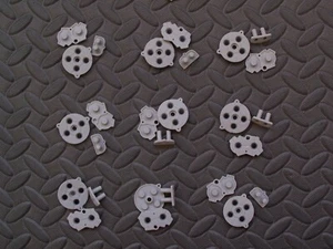 9 Sets GBA leitfähige GUMMIPADS für Nintendo Game Boy Advance Start auswählen  - Bild 1 von 2