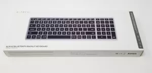 New Satechi Slim X2 Bluetooth Backlit Keyboard For Mac Black Grey Wireless - Picture 1 of 3