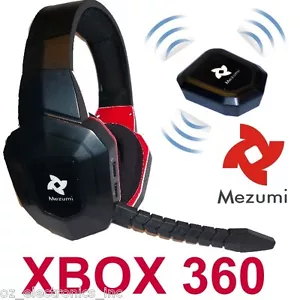 Wireless Gaming Stereo Headset for XBox 360 Game Sound Chat NEW Fast Shipping - Picture 1 of 9
