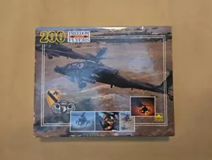 Vintage 1991 Freedom Flyers Puzzle 200 Stck. NEU versiegelt AH-64 Apache von Golden - Bild 1 von 6
