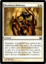 Rootborn Defenses Magic The Gathering Return To Ravnica Card Mint X4