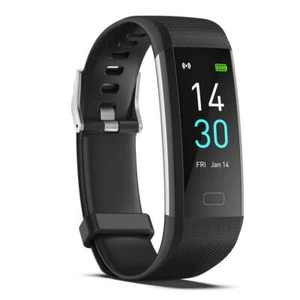 Fitness Activity Tracker Blood Pressure Heart Rate Sport Fitbit Smart Watch - Picture 1 of 10