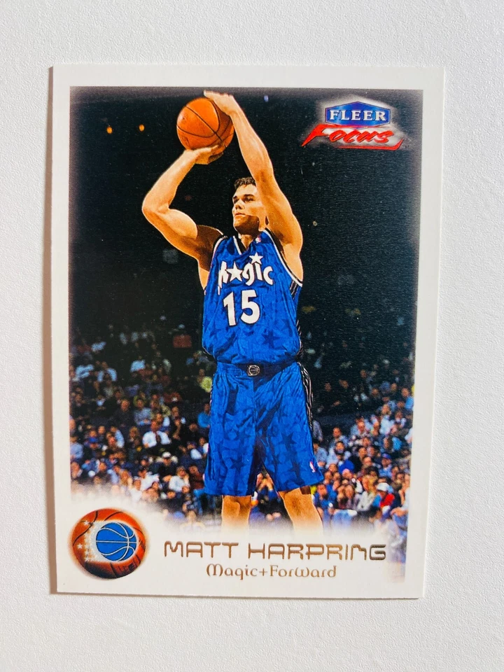 2000 FLEER FOCUS #91 MATT HARPRING NM-MT NBA BASKETBALL CARD - Image 1 of 1