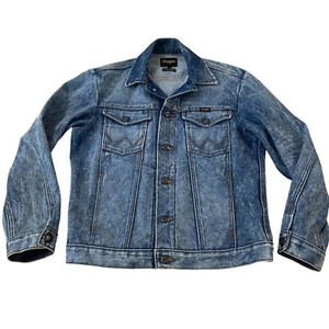 Wrangler Denim Vintage Blast Trucker Jacke Herren Gr. Small Cowboy Schnitt Western - Bild 1 von 6