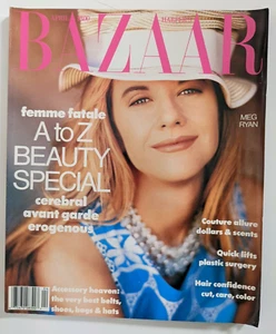 Revista Harper's Bazaar abril 1991 Meg Ryan - Imagen 1 de 1
