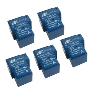 5 stücke mini power songle relay 24 v 30a spdt 6 pin pcb sla-24vdc-sl-c - Picture 1 of 5