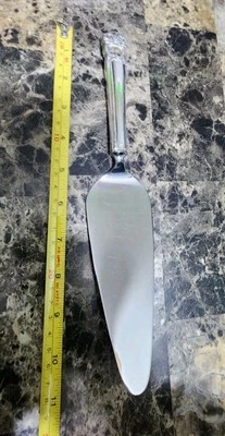  L👀K c1941 ETERNALLY YOURS  🥰 SILVERPLATED PIE PASTRY  & CAKE SERVER 🥧🍮🍰 - Image 1 of 4
