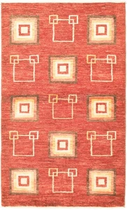 3'1" x 5'2" Hand Knotted Oriental Carpet Traditional Wool Area Rug - Picture 1 of 9