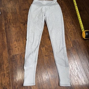 Alo Yoga Alosoft High Rise Lounge Leggings Women’s XS Heather Tight - Picture 1 of 4
