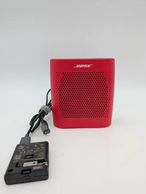 BOSE Soundlink Color Model 415859 Bluetooth Portable Speaker Red Tested Works - Image 1 of 4