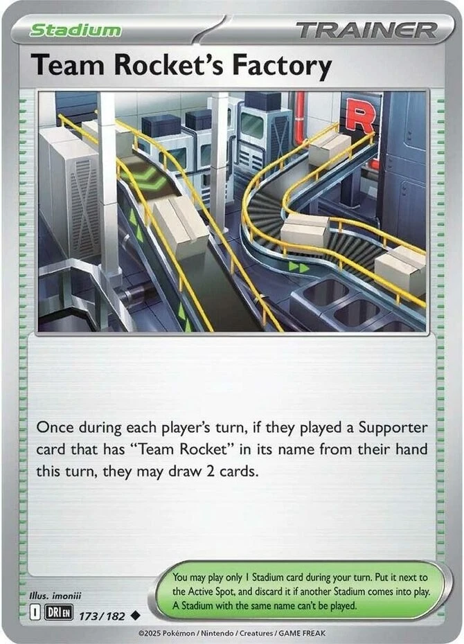Team Rocket's Factory - 173/182 - Uncommon - Near Mint - Image 1 of 1