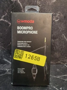 V-MODA BoomPro Mikrofon und 3,5 mm Y-Adapter kompatibel Gaming & Kommunikation. - Bild 1 von 2