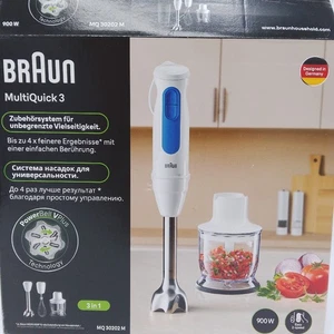 Braun Stabmixer MultiQuick 3 MQ 30202 M Elektrischer Stabmixer PowerBell VPlus K - Bild 1 von 6