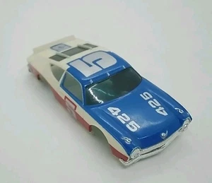 Aurora AFX Matador Stock #5 White, Red & Blue HO Scale Slot Car - Body Only! - Picture 1 of 9
