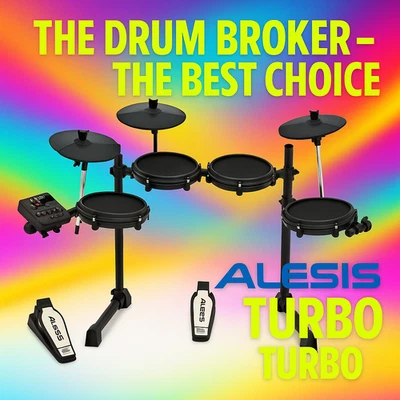 Kit de batería electrónica Alesis Turbo repuestos. PEDAL ABRAZADERA TELAR PLATILLO SNARE TOM Foto 1 de 2