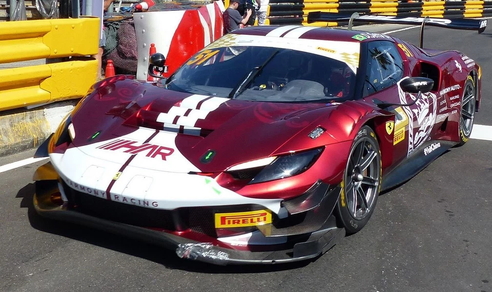 Ferrari 296 GT3 #51 Harmony Racing 4th FIA GT  Macau 1/43 LSRC186 LOOKSMART - Immagine 1 di 1