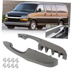 Innenraum Ziehgriff Tür Armlehne Paar kompatibel mit Chevy GMC Fahrzeug grau - Bild 1 von 8