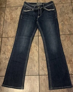 Damen Rockin' C Western Wear Denim Jeans Easy Fit Boot Cut Gr. 34 #1444 - Bild 1 von 13