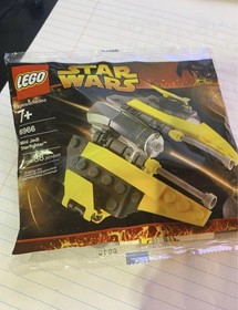 LEGO 6966 Star Wars Mini Jedi Starfighter New in Polybag Package