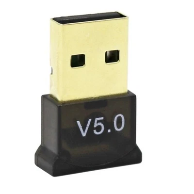 Adaptador Dongle USB Bluetooth 5.0 para PC Audio Altavoz Auriculares Teclado Ratón Foto 1 de 4