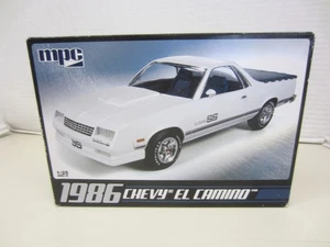 MPC 1986 Chevy EL CAMINO SS ESCALA 1/25 kit modelo plástico nivel 2 bolsa sellada - Imagen 1 de 8