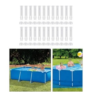 Perni giunti piscina in plastica guarnizioni in gomma ricambio perni giunti piscina - Foto 1 di 8
