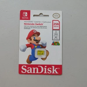 NEW SanDisk 256GB microSDXC Micro SD Card for Nintendo Switch SDSQXAO-256G-GNCZN - Photo 1 sur 2