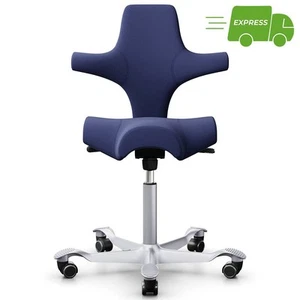 HAG Capisco 8106 | Stoff Xtreme Marineblau | Gestell Silber | Express - Bild 1 von 1