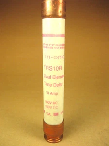Ferraz Shawmut Tri-onic - TRS10R - Dual Element Time Delay Fuse - Picture 1 of 2