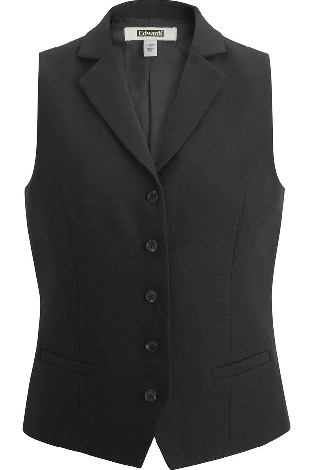 Edwards Womens Dress Lapel Vest - 7496 FREE SHIPPING! - Image 1 of 1