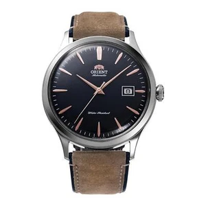 Reloj para hombre Orient Bambino automático esfera negra correa de cuero RA-AC0P02L30B - Imagen 1 de 7