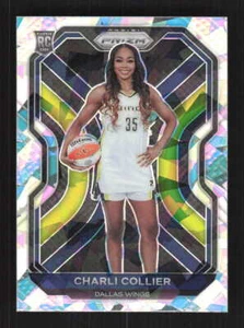 Charli Collier RC 2021 Panini Prizm WNBA Premium Prizms Ice Dallas Wings #89 - Picture 1 of 2