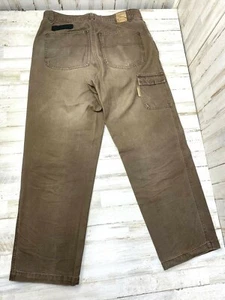 Columbia River Lodge Men's Size 32x30 100% Hunting Camping Work Pant Dark Brown - Bild 1 von 11