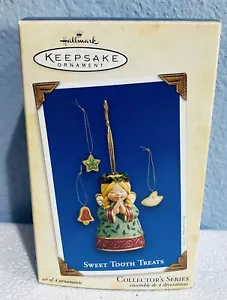 Hallmark Keepsake Ornamento Dolci Denti Angelo Biscotti 2004 4 Ornamenti NUOVO - Foto 1 di 3